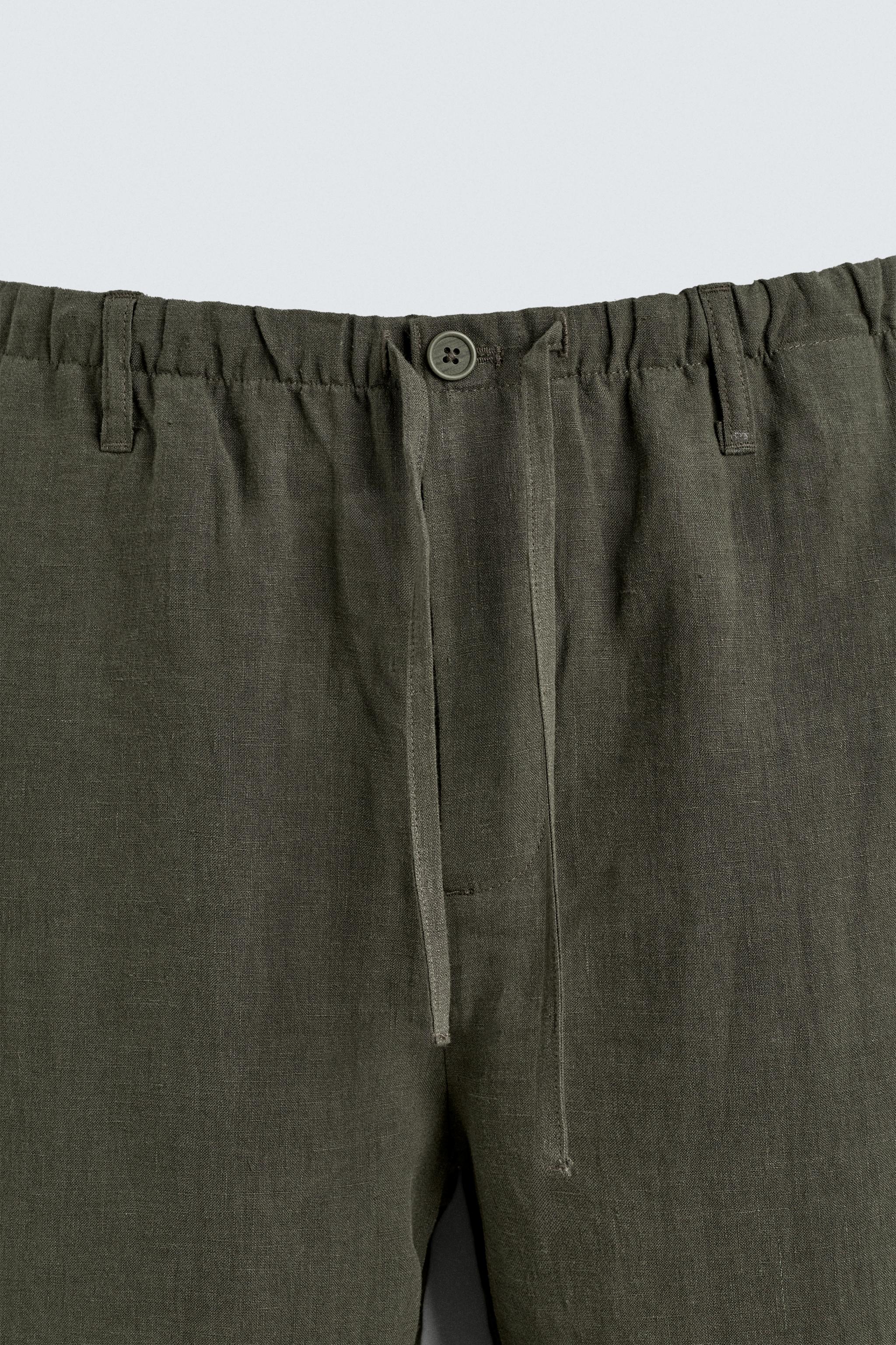 PANTALON RELAXED FIT 100% LIN